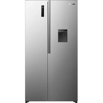 Gorenje HZF55082 NRS917E41XWD G400, eraldiseisev, Ameerika tüüpi uks, hall, 2 ust, puutetundlik, LED