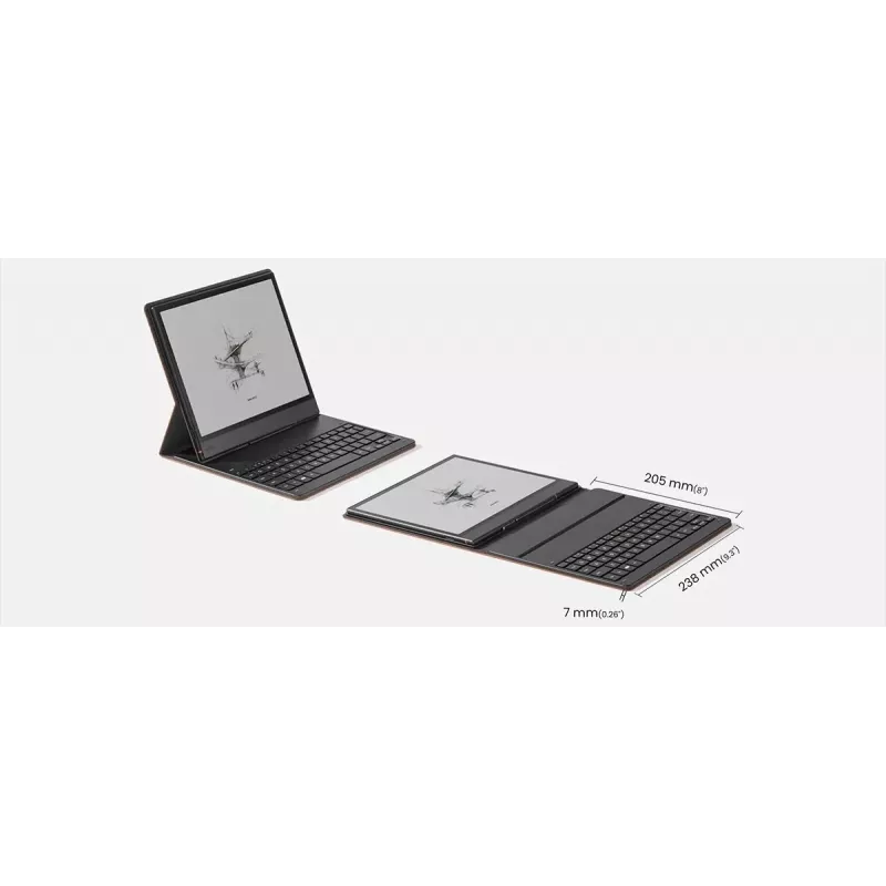 Onyx Boox Note Air 5 C Magnetic Case koos klaviatuuriga, pruun, OCV0520R
