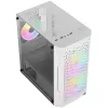 ATX AEROCOOL TRINITY MINI FRGB MICRO MINI TORNIKORPUS KLAASPANEELIGA (VALGE)