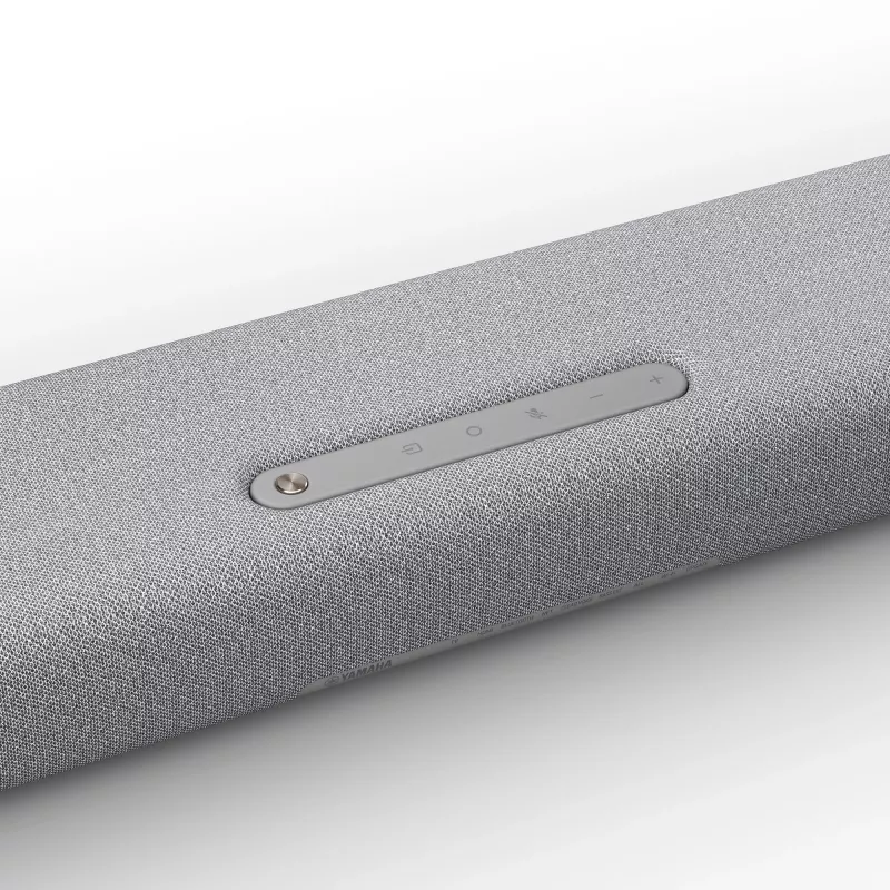 Soundbar YAMAHA SR-X40A helehall — 180 W koguvõimsus, 120 W soundbar + 60 W sisseehitatud subwoofer, Dolby Atmos/Dolby Digital, Alexa, Bluetooth (SBC/AAC)