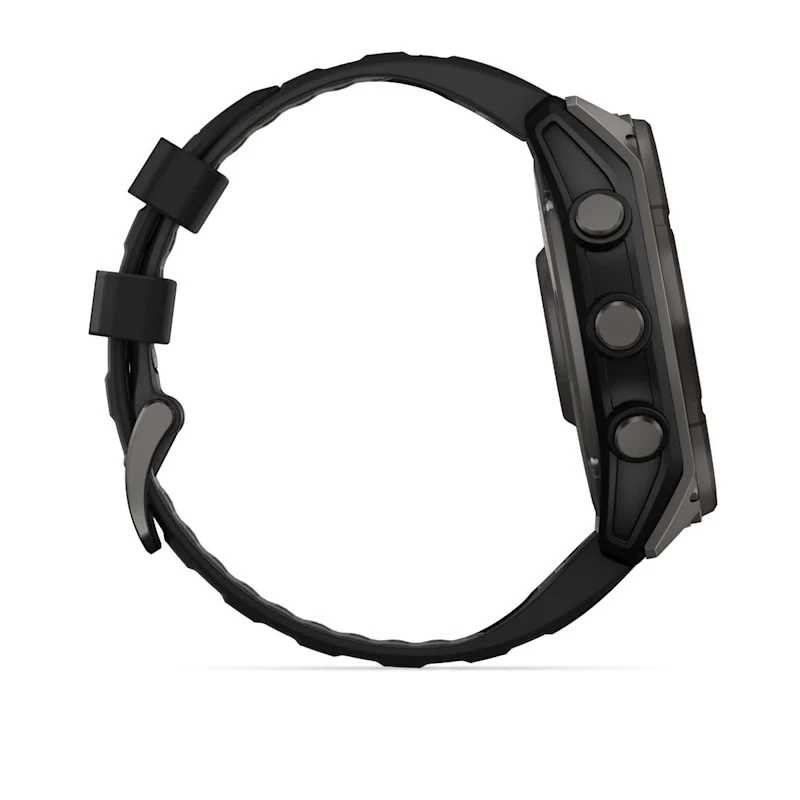 Garmin fenix 8 3.56 cm (1.4) 51 mm Digitaalne 280 x 280 pikslit Puuteekraan Titaan Wi-Fi GPS (satelliit)