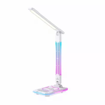 Lauavalgusti Hawk HW-LAMP04 valge LED reguleeritav, valge viimistlus, reguleeritav pea ja õlavars