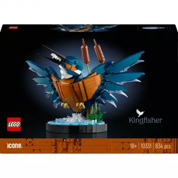 LEGO Icons Jäälind Komplekt Täiskasvanutele Ehitamiseks Veekeskkonna ja Alusega Suurepärane Kodu- ja Kontorilaudade Kaunistus Valentinipäevaks