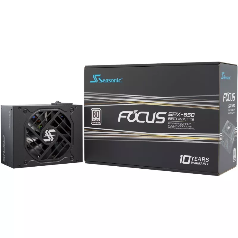 Seasonic FOCUS-SPX-650 toiteplokk 650 W 20+4 pin ATX CFX must