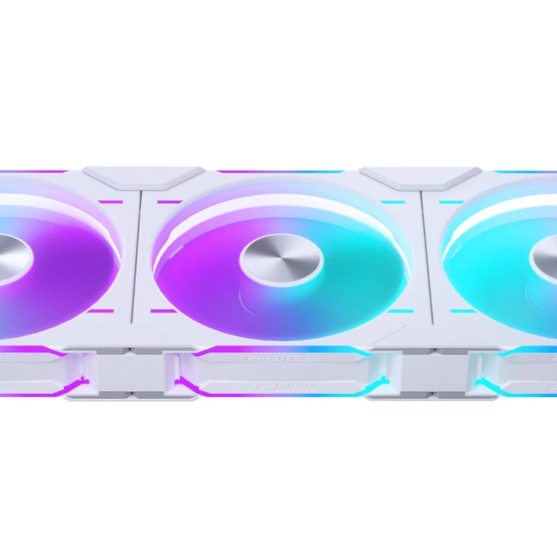 PHANTEKS D30-140 140mm ARGB korpuse ventilaatorid valge 3-pack