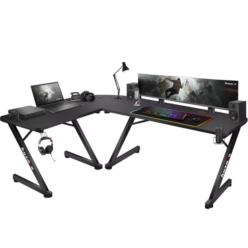 Nurgalaud Huzaro Hero 7.0 Must — nurgalaud, süsinikkiust plaat 1540×1170×725 mm, alumiiniumraam, plaadi paksus 1,5 cm