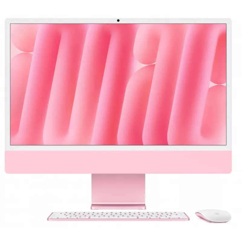 iMac 24 tolline: M4 8/8, 16GB, 256GB SSD - Roosa