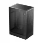 PC korpus DeepCool CH170 PLUS Tower Must — micro-ATX/mini-ITX, karastatud klaas, USB-C, ülemine PSU