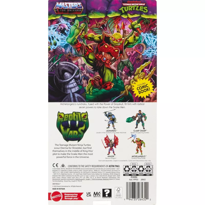 Mängufiguur MATTEL Michelangelo — MOTU Origins TOG Core