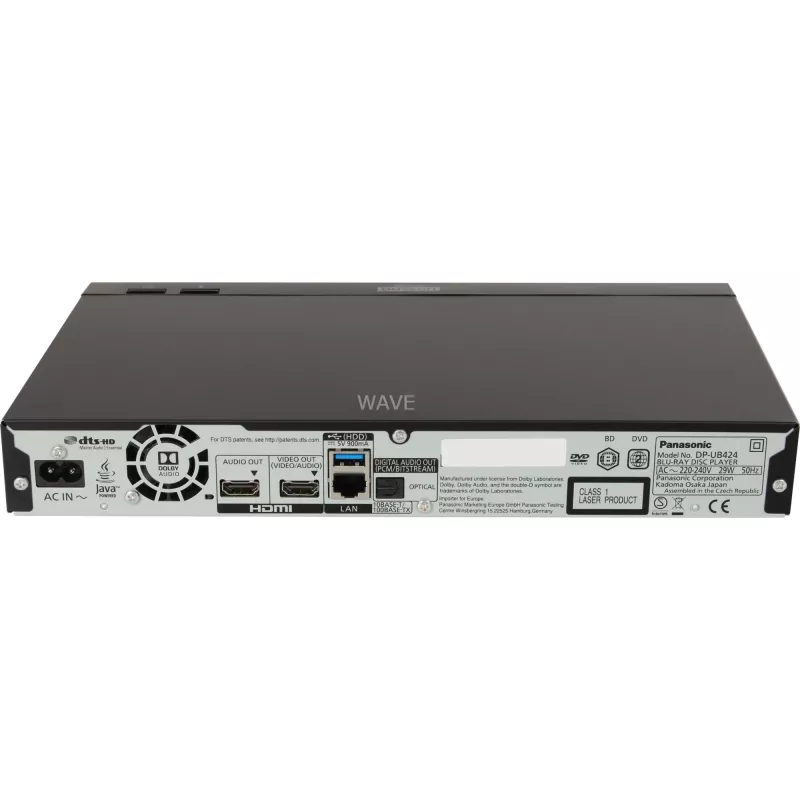 Panasonic DP-UB424 - 3D Blu-ray-mängija - ülesskaleerimine