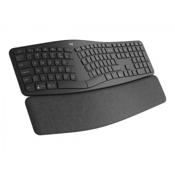 Logitech Ergo K860 for Business klaviatuur RF-juhtmevaba + Bluetooth, Šveitsi grafiit (920-010347)