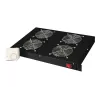 Ventilatsiooniga tühjapaneel Digitus DN-19 FAN-4-HO-SW