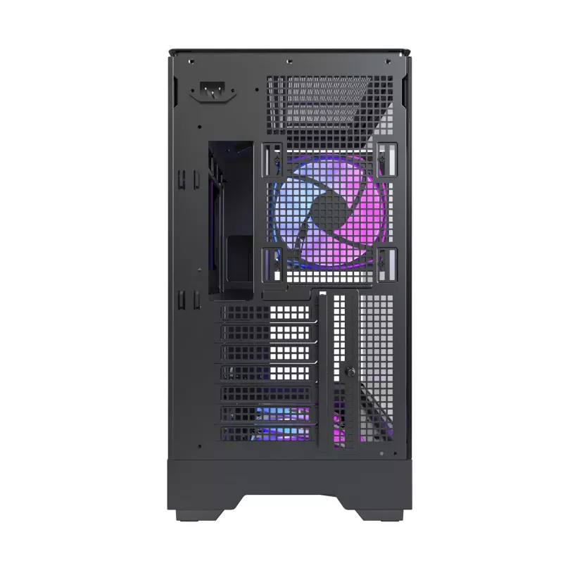 Arvutikorpus Montech KING 45 PRO must — micro ATX / Mini-ITX, Midi Tower