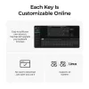 Mehaaniline klaviatuur Keychron V3 Ultra 8K — Juhtmega ja Bluetooth, QWERTY paigutus, RGB LED, Must