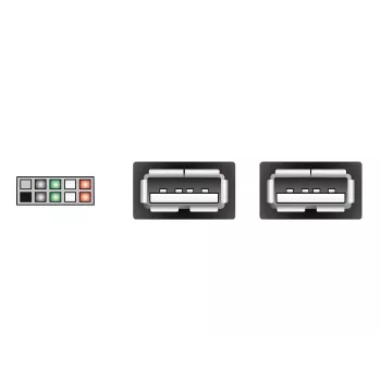 Sisemine USB-kaabel DeLOCK 83292 0,2 m emane-emanele
