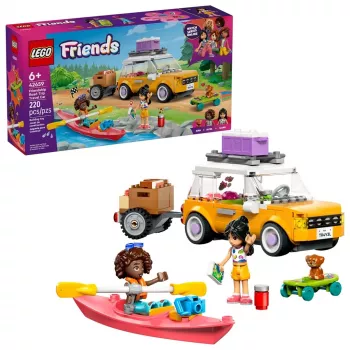 Ehitusmänguasi LEGO Friends mängukomplekt 42659 Adventure Trip with Friends, 220 tk, 2 minifiguuri, vanusele 6+
