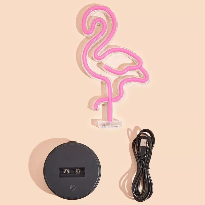Dekoratiivne LED-laudlamp MANTA SNL79PK roosa flamingo - LED-dekoratiivvalgusti