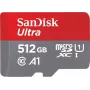 SanDisk microSDHC Ultra 512GB (UHS-1/Cl.10/100MB/s) + adapter, tahvelarvuti (00215485)