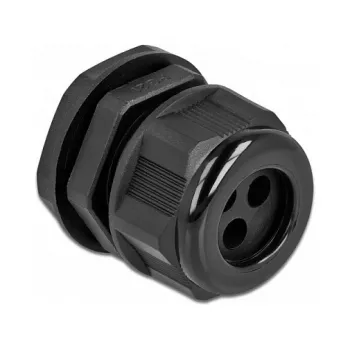 Kaabliläbiviik DeLOCK 60377 Must Plast 2 tk