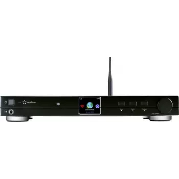 Renkforce RF-DAB-IR1700 raadioadapter internetiraadio, DAB+, UKW, WLAN, LAN, Bluetooth®, DLNA DLNA-toega alumiinium (harjatud) (MA-20)