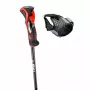 Suusakepid Leki 3D AIRFOIL must/punane 120 cm