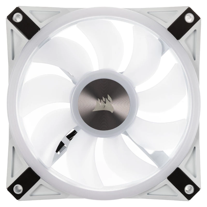 Corsair iCUE QL120 120mm ARGB korpuseventilaator - valge