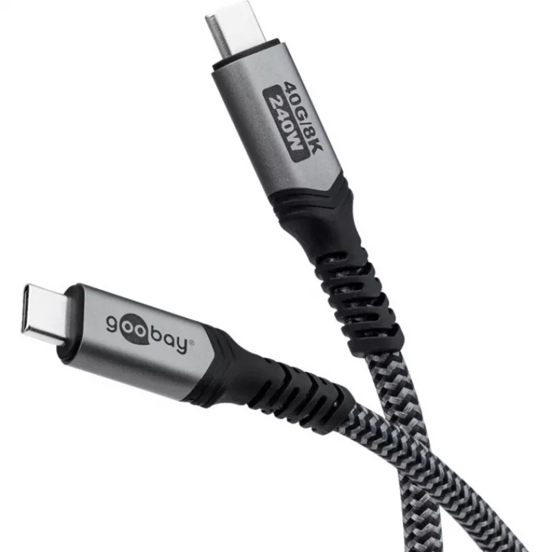 Goobay 74211 USB-kaabel must