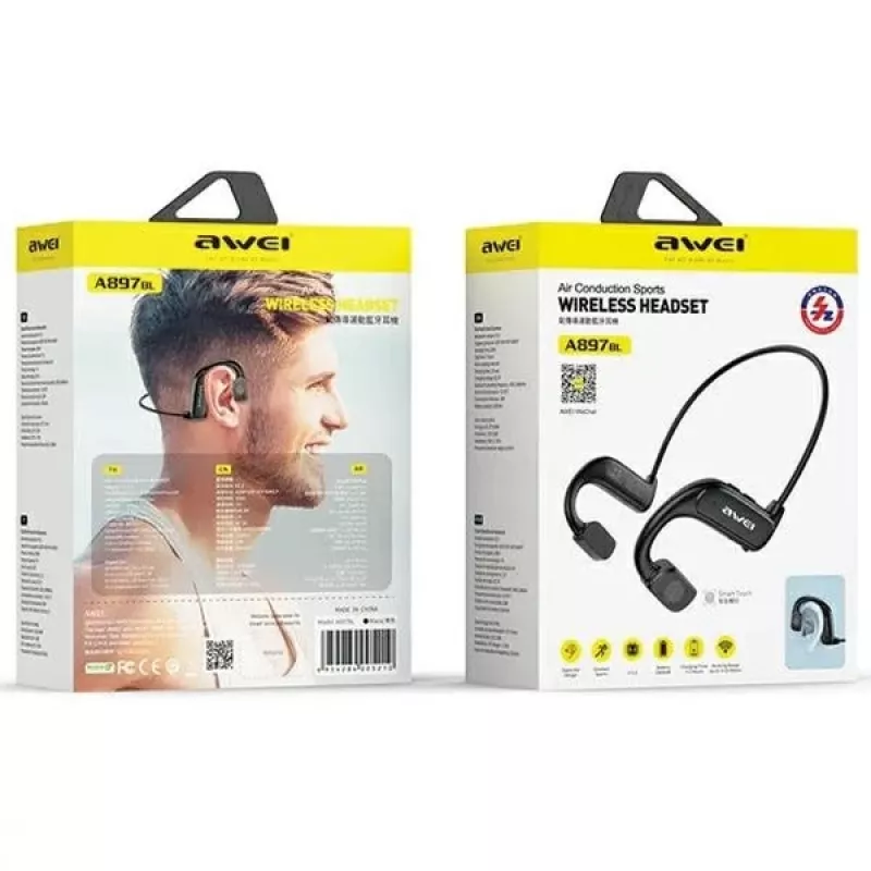 Bluetooth-kõrvaklapid õhujuhtivus A897BL