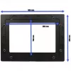 Raam ALLNET tahvelarvutile ALLTCOVER10NSV1 — hõbedane, 309 x 228 mm