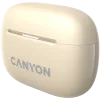 Canyon CNS-TWS10BG Kõrvaklapid ja peakomplekt True Wireless Stereo (TWS) kõrvasisesed kõrvaklapid kõnede/muusika/sport/igapäevane kasutamine USB Type-C Bluetooth Beež (CNS-TWS10BG)