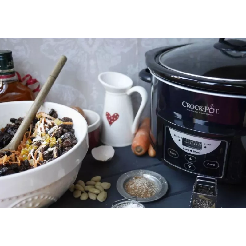 Crock-Pot aeglane pliit SCCPRC507B-050 4,7 l (must)