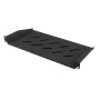 Lanberg AK-1014-B 19-tolline riiul 1U 483x220 mm, 25 kg, must