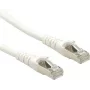 ROLINE - Paranduskaabel - RJ-45 (M) RJ-45-le (M) - 1 m - SFTP - CAT 6a - Valge (21.15.2861)