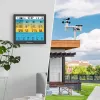 Digitaalne ilmajaam Bresser Optics 7003220 Must LCD Wi-Fi