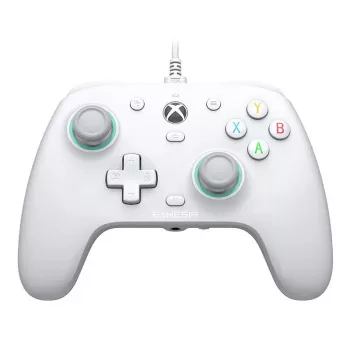 Juhtmega USB mängupult GameSir G7 SE valge Xbox One, Xbox Series X/S jaoks USB‑C 3 m kaabel D-pad Mikrofon vaigistus Režiimi nupp
