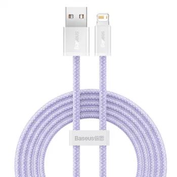Baseus Dynamic kaabel USB - Lightning, 2.4 A, 2 m (lilla)