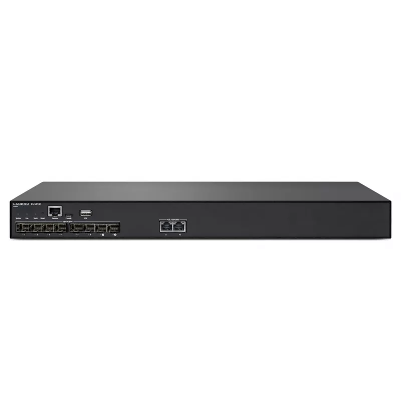LANCOM XS-5110F Hallatav L2/L3 10G Ethernet (100/1000/10000) 1U Must