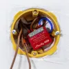 Nutikas lüliti Shelly 1PM Mini Gen4, juhtmevaba 110–240 V AC, max 8 A / 2000 W, plastkorpus 34×16×29 mm