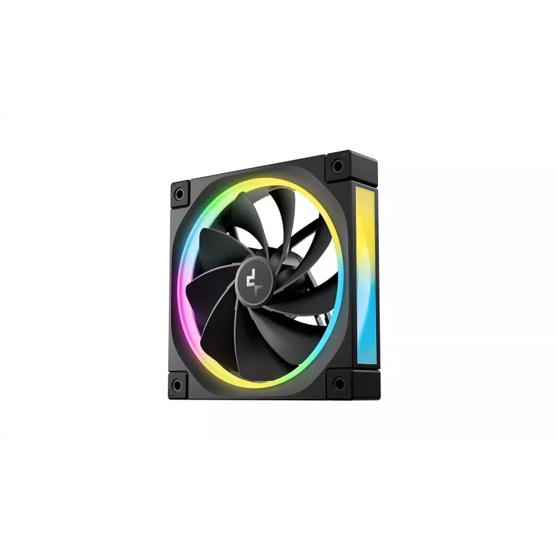 DeepCool FL12R 120mm ARGB korpusventilaatorid 3-pakk must