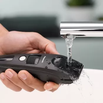 Habemetrimmer Panasonic ER-SB40-K803 — 0,5–10 mm, 19 astet, Li-Ion, juhtmega/juhtmevaba, must