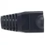 Equip kaabel Boot, must, kaablikaitse, must, RJ-45, 28 mm, 105 g, 100 tk