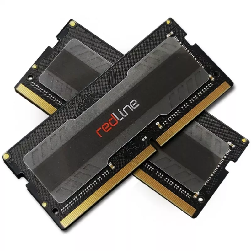 SO-DIMM 16 GB DDR4-3200 (2x 8 GB) Dual-Kit, mälu must, MRA4S320NNNF8GX2, Redline, INTEL XMP