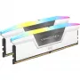 DIMM 32 GB DDR5-6400 (2x 16 GB) Dual-Kit, mälu valge, CMH32GX5M2B6400C32W, Vengeance RGB, INTEL XMP