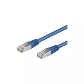 Wentronic Goobay CAT 5e paigalduskaabel, F/UTP, sinine, 20 m - CCA vasksegu (50863)