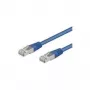Wentronic Goobay CAT 5e paigalduskaabel, F/UTP, sinine, 20 m - CCA vasksegu (50863)