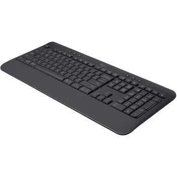 Logitech Signature K650 - Klaviatuur - Juhtmevaba - Bluetooth 5,1 - QWERTY - Hispaania - Grafiit (920-010917)