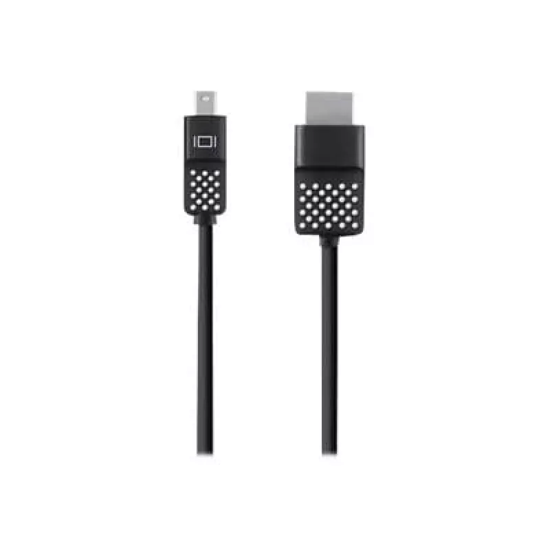 Mini DisplayPort-HDTV-kaabel, 1,8 m, Mini DisplayPort, HDMI, isane, isane, must