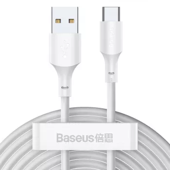 USB-kaabel Baseus TZCATZJ-02 1,5 m USB A USB C valge