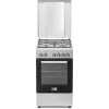Gaasipliit ja elektriahi SIMFER 5405SERGG, roostevaba teras, 4 tsooni, 50 cm