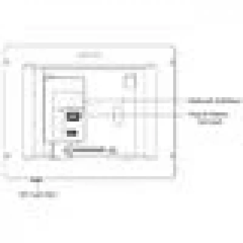 Videosiseside Hikvision DS-KH8350-TE1 7-tolline IPS-puutetundlik ekraan, PoE, SIP, MicroSD-pesa, 1024×600, Alumiiniumkorpus, Must